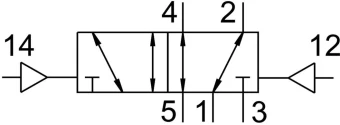 Пневмораспределитель Festo J-5/2-D-1-C-EX