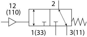 Пневмораспределитель Festo VL/O-3-1/4-EX