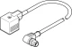 Соединительный кабель Festo NEBV-A1W3F-P-K-0.6-N-M12W3