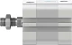 Компактный пневмоцилиндр Festo ADN-32-10-A-P-A