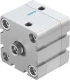 Компактный пневмоцилиндр Festo ADN-50-10-I-P-A