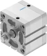 Компактный пневмоцилиндр Festo ADN-80-25-A-P-A