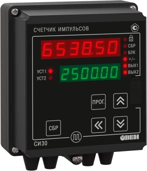 Счетчик импульсов с поддержкой энкодеров и RS-485 ОВЕН СИ30-24.Н.Р