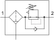Фильтр-регулятор давления Festo LFR-1/4-DB-7-5M-O-MINI