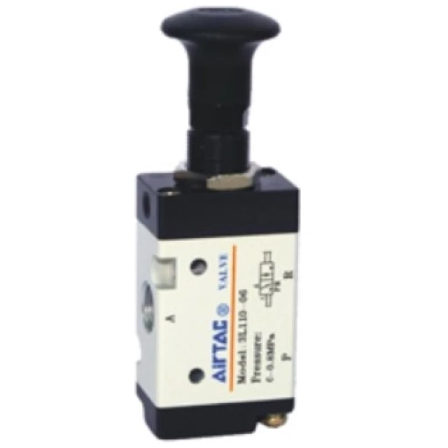 Распределитель с ручным управлением AirTAC 3L210-06