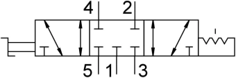 Переключаемый клапан Festo VHEF-ES-B53C-G14
