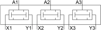 Блок И Festo ZK-PK-3-6/3