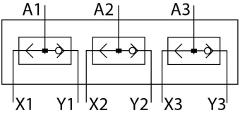 Блок ИЛИ Festo OS-PK-3-6/3