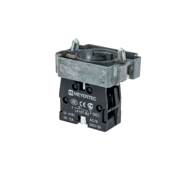 Основание с блок-контактом MEYERTEC MTB2-BZ12 (комплект 10 шт)