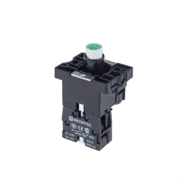Основание с LED модулем подсветки и контактным блоком MEYERTEC MTB2-EW613 (комплект 10 шт)