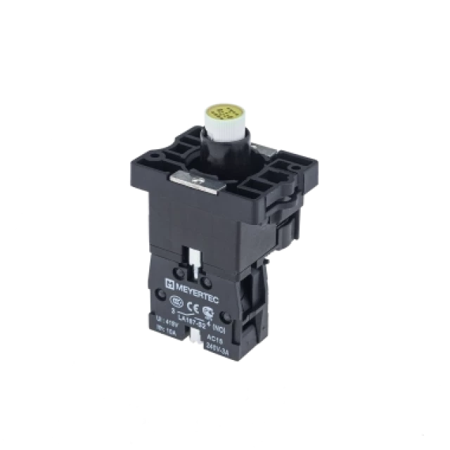 Основание с LED модулем подсветки и контактным блоком MEYERTEC MTB2-EW635 (комплект 10 шт)