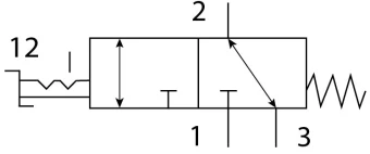 Ручной клапан Festo VHEF-HST-B32-N18