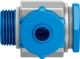 Штуцер ниппельный угловой с накидной гайкой Festo LCK-1/4-PK-6