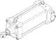 Линейный привод Festo DFPI-125-ND2P-C1V-NB3P-R-A