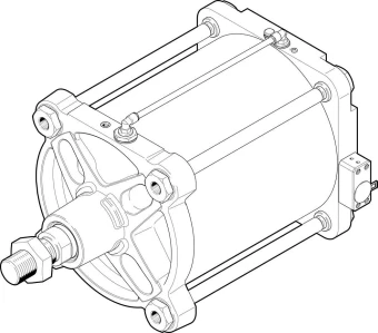 Линейный привод Festo DFPI-320-ND2P-C1V-NB3P-R-A