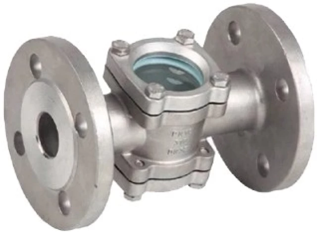 Стекло смотровое двустороннее ADCA DW12SS Ру25 Ду150 (PN25 DN150 )
