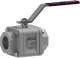 Кран шаровый из нержавеющей стали резьбовой ADCA M3i1 Ду25 Ру100 (DN25 PN100)