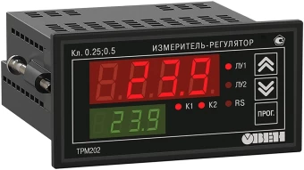 Двухканальный регулятор ОВЕН ТРМ202-Щ2.ИУ