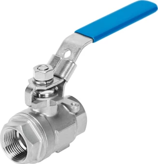 Шаровой кран Festo VZBE-1/4-T-63-D-2-M-V15V15 Ру63 Ду8 (PN63 DN8)