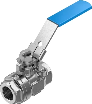 Шаровой кран Festo VZBE-1/2-T-63-D-2-M-V15V15 Ру63 Ду15 (PN63 DN15)