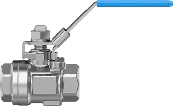 Шаровой кран Festo VZBE-1/2-T-63-D-2-M-V15V15 Ру63 Ду15 (PN63 DN15)