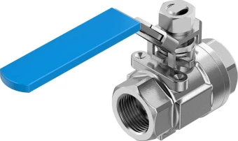 Шаровой кран Festo VZBE-3/4-T-63-D-2-M-V15V15 Ру63 Ду20 (PN63 DN20)