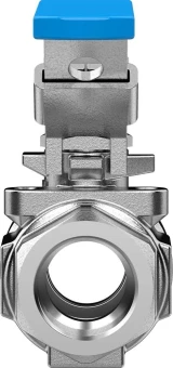 Шаровой кран Festo VZBE-3/4-T-63-D-2-M-V15V15 Ру63 Ду20 (PN63 DN20)