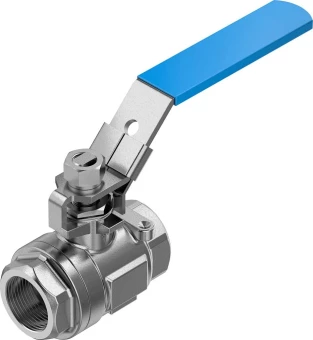Шаровой кран Festo VZBE-1-T-63-D-2-M-V15V15 Ру63 Ду25 (PN63 DN25)