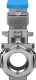 Шаровой кран Festo VZBE-1-T-63-D-2-M-V15V15 Ру63 Ду25 (PN63 DN25)