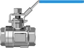 Шаровой кран Festo VZBE-1-T-63-D-2-M-V15V15 Ру63 Ду25 (PN63 DN25)
