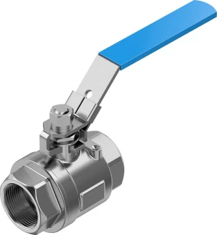 Шаровой кран Festo VZBE-11/2-T-63-D-2-M-V15V15 Ру63 Ду40 (PN63 DN40)