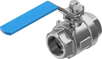 Шаровой кран Festo VZBE-11/2-T-63-D-2-M-V15V15 Ру63 Ду40 (PN63 DN40)