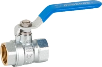 Кран шаровой латунный резьбовой Genebre 3029-04 Ру25 Ду15 (PN25 DN15)