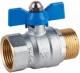Кран шаровой латунный резьбовой Genebre 3036-06 Ру25 Ду25 (PN25 DN25)