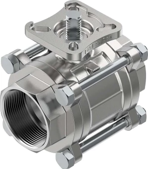 Шаровой кран Festo VZBE-2-T-63-T-2-F0507-V15V15 Ру63 Ду50 (PN63 DN50)