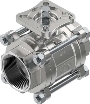 Шаровой кран Festo VZBE-2-T-63-T-2-F0507-V15V15 Ру63 Ду50 (PN63 DN50)
