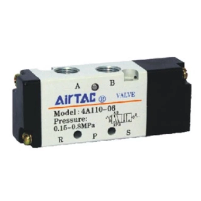 Распределитель с пневмоуправлением AirTAC 4A130P-M5