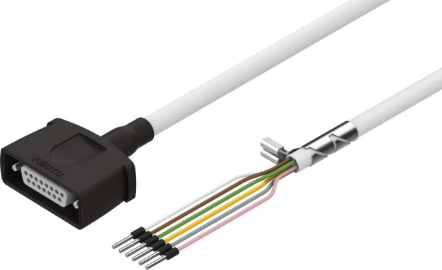 Кабель электродвигателя Festo NEBM-S1G15-E-20-Q7-LE6