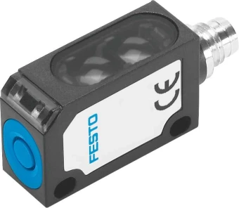 Датчик положения оптический диффузионный Festo SOEL-RT-Q20-NP-S-2L-TI