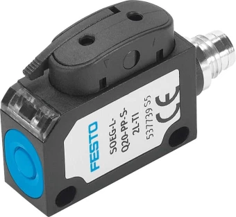 Датчик положения оптический Festo SOEG-L-Q20-PP-S-2L-TI