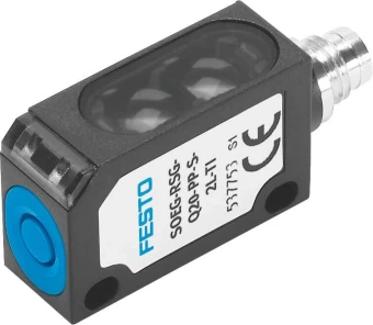 Датчик положения оптический ретро-отражательный Festo SOEG-RSG-Q20-PP-S-2L-TI