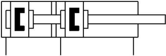 Многопозиционный пневмоцилиндр Festo ADNM-100