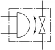 Шаровой кран с приводом Festo VZPR-BPD-22-R14 Ру40 Ду15 (PN40 DN15)