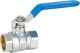 Кран шаровой латунный резьбовой Genebre 3029-02 Ру25 Ду8 (PN25 DN8)