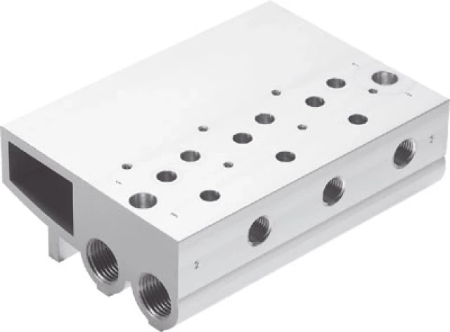 Плита для блочного монтажа Festo VABM-P1-SF-G14-3-P3