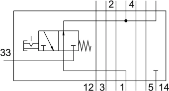 Вертикальная изолирующая плита Festo VABF-S4-2-L1D1-C