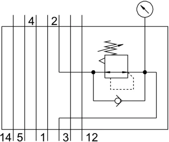 Блоки регуляторов Festo VABF-S3-1-R2C2-C-6
