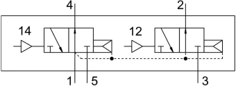 Пневмораспределитель Festo VSPA-B-T32U-A1