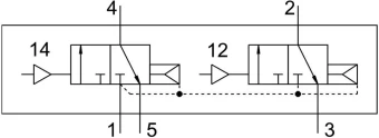 Пневмораспределитель Festo VSPA-B-T32C-A2