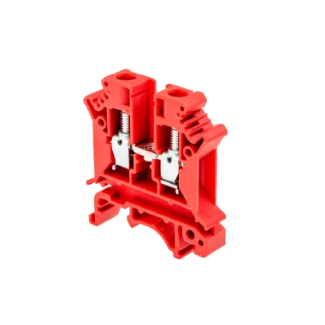 Клемма винтовая одноуровневая MEYERTEC MTU-6RD (комплект 25 шт)